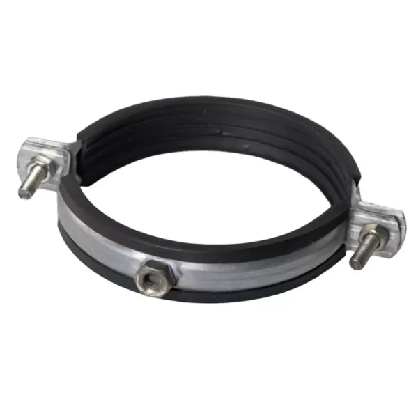 Хомут вентиляционный с уплотнителем 125мм (М8)