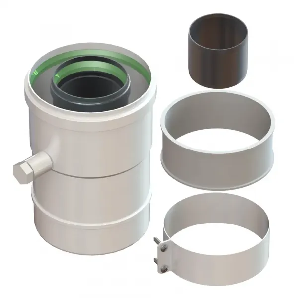 Daylux Адаптор коаксиального дымохода для традиц. котлов