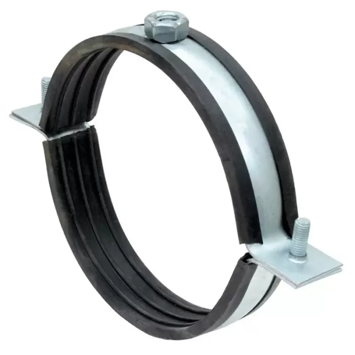 Хомут вентиляционный с уплотнителем 100мм (М8)