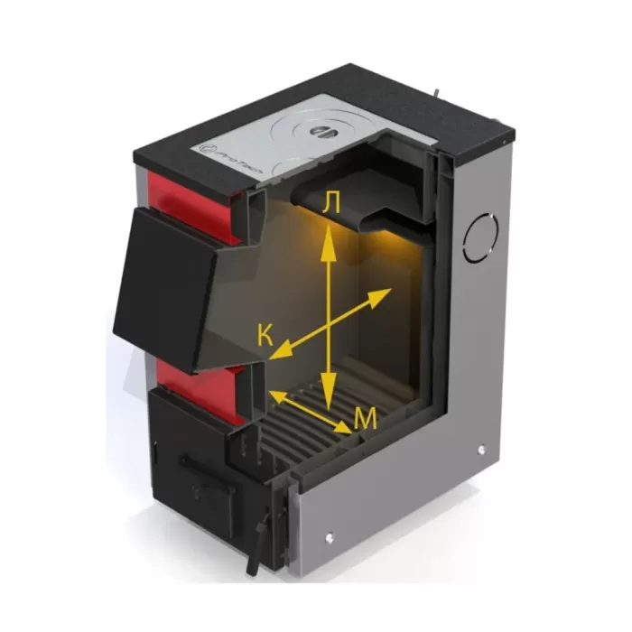 Котел твердотопливный Протек ТТП-15с Д-Люкс
