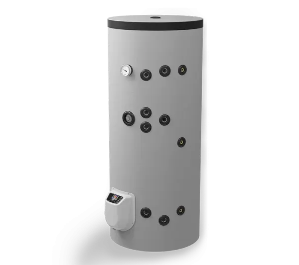 Бойлер косвенного нагрева Eldom GreenLine 200 л/1 мокр.ТЭН/3 кВт/2 змеевика, эл. управл.