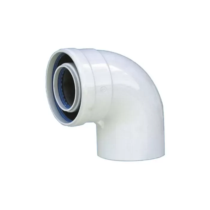 Колено дымохода для традиц. котлов 90 гр. д.80 Innovita