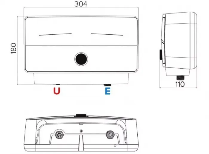 Водонагреватель проточный Ariston AURES M 5 EU